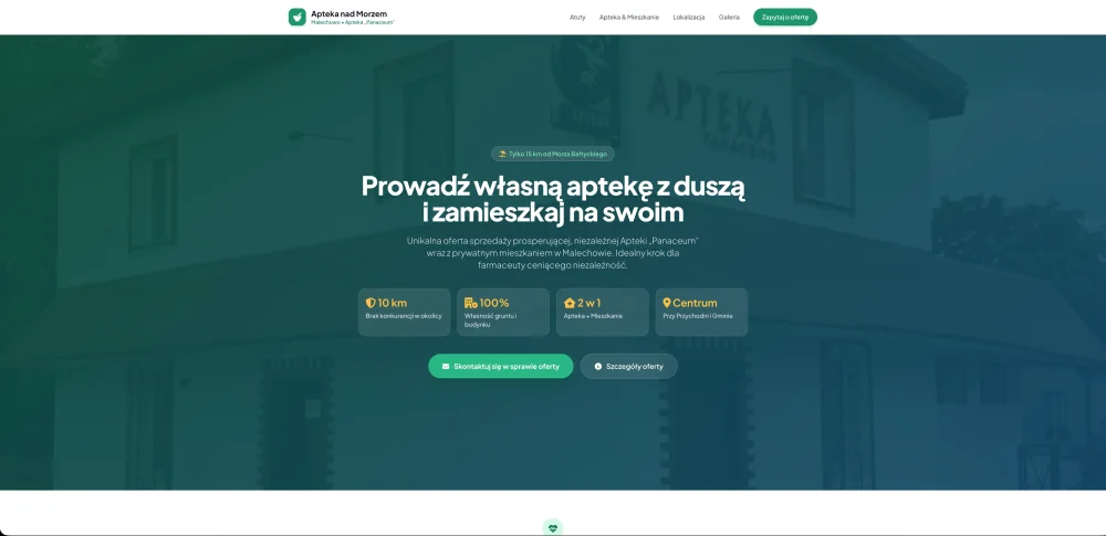 Wdrożenie aptekanadmorzem.pl