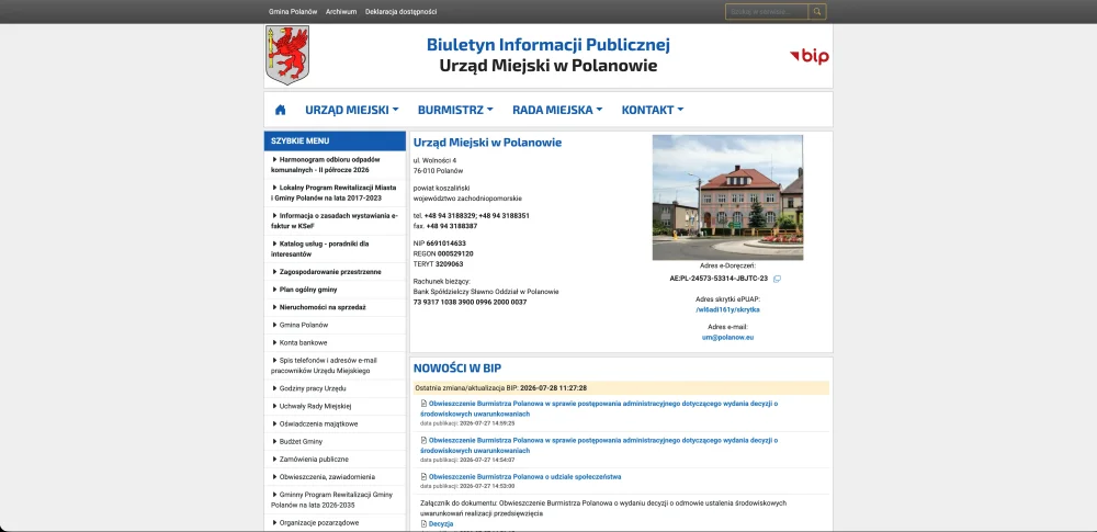 Miniaturka dla bip.polanow.pl