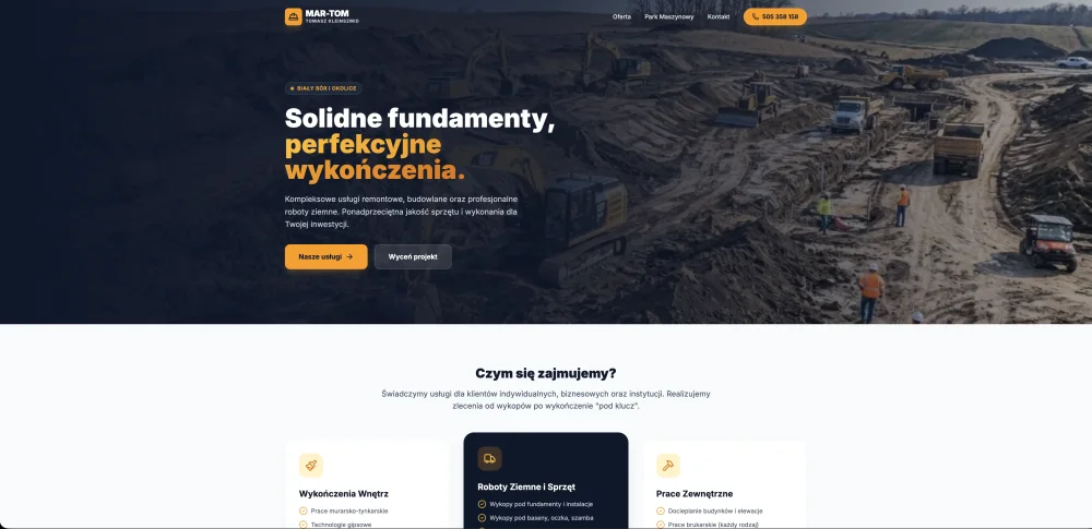 Wdrożenie mar-tom.net.pl